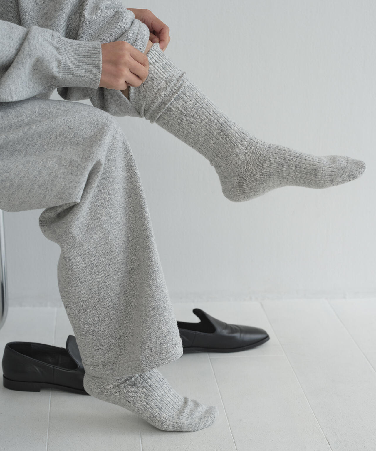 Yonetomi / RIGID CASHMERE SOCKS | THE LIBRARY（ザ ライブラリー