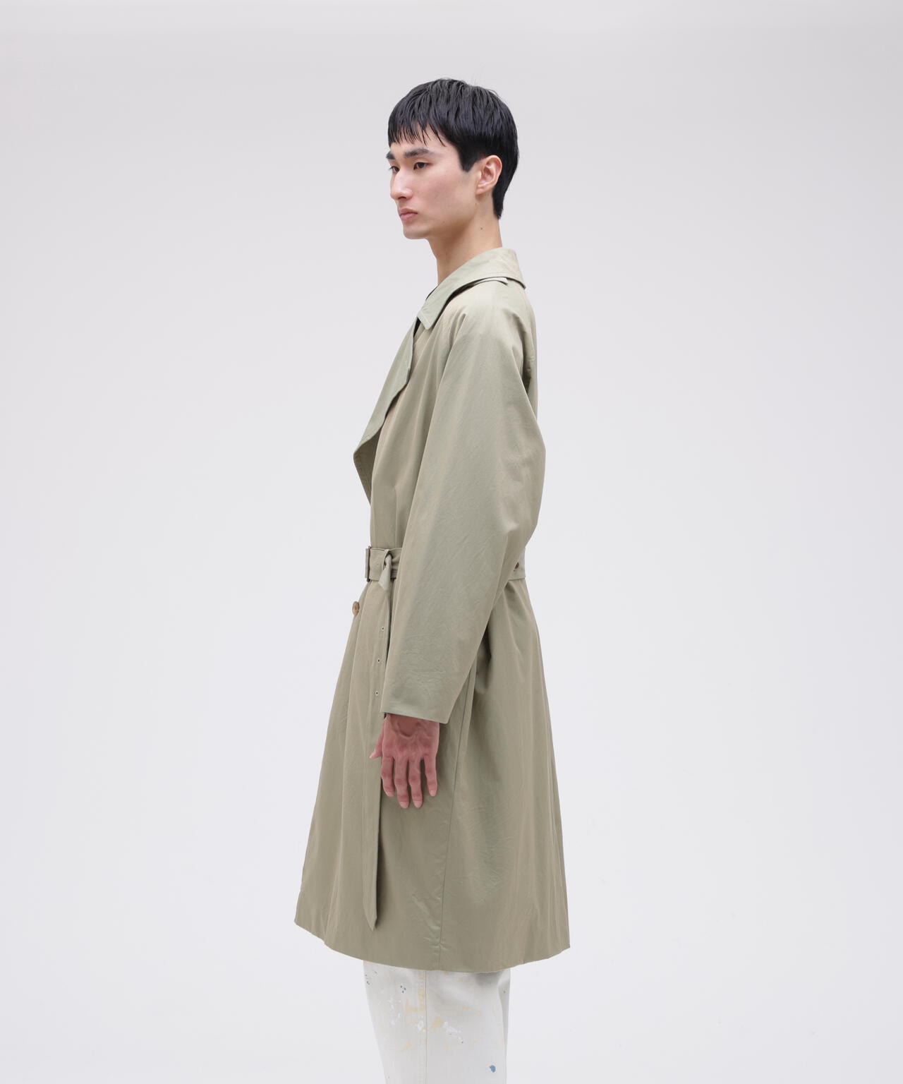 blurhms / COTTON GABARDINE TRENCH COAT