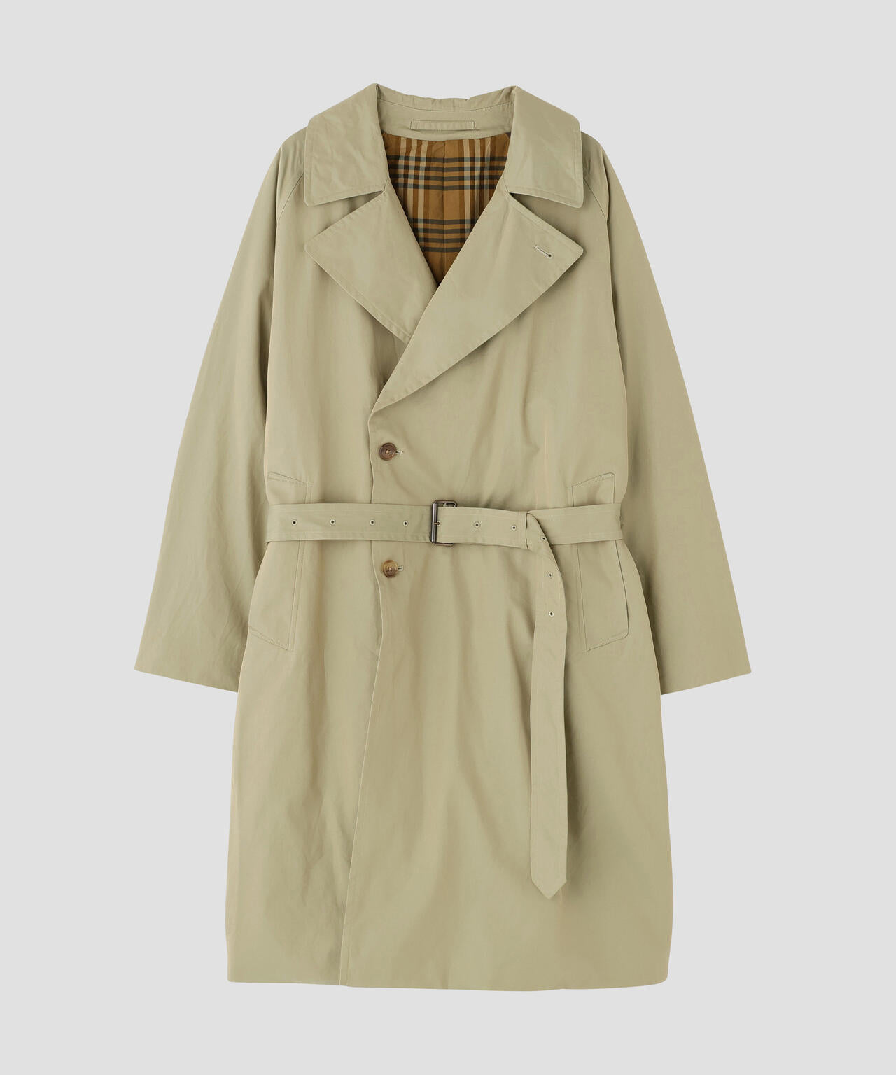blurhms / COTTON GABARDINE TRENCH COAT | THE LIBRARY（ザ ライブ