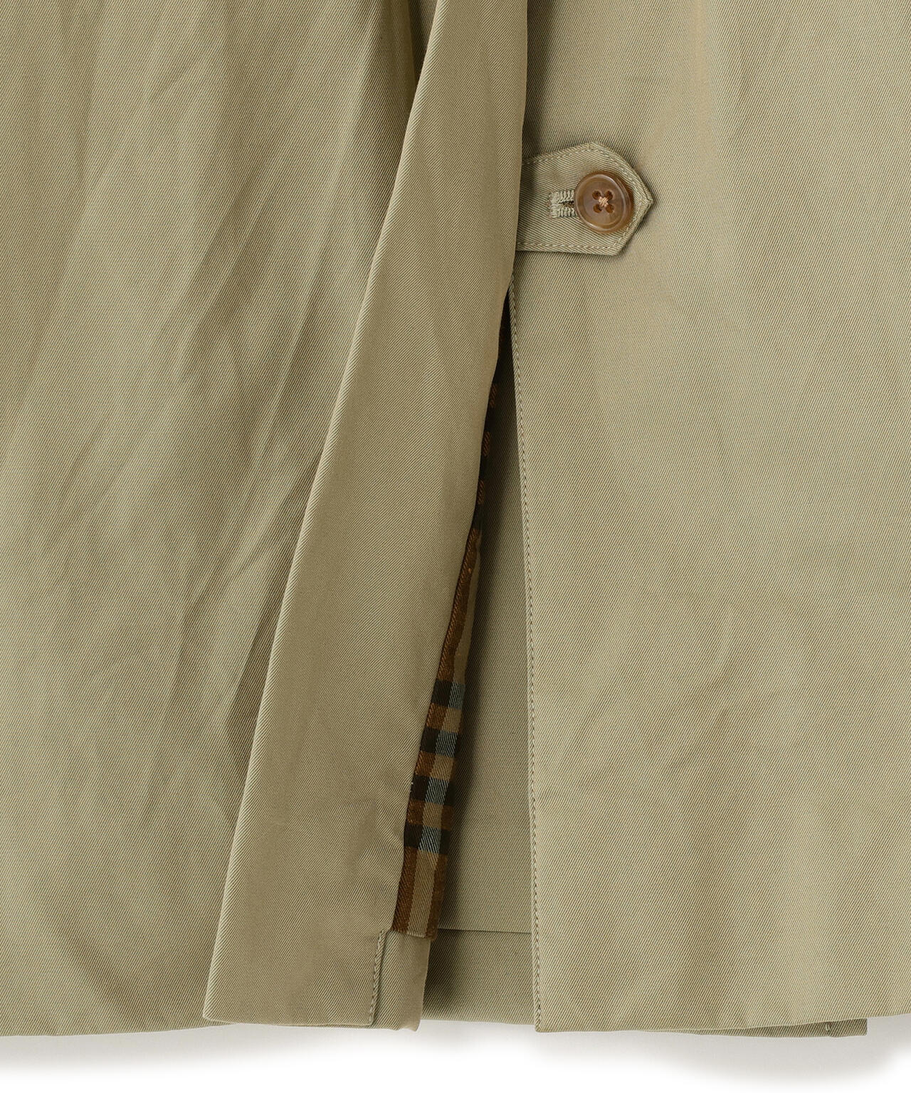 blurhms / COTTON GABARDINE TRENCH COAT
