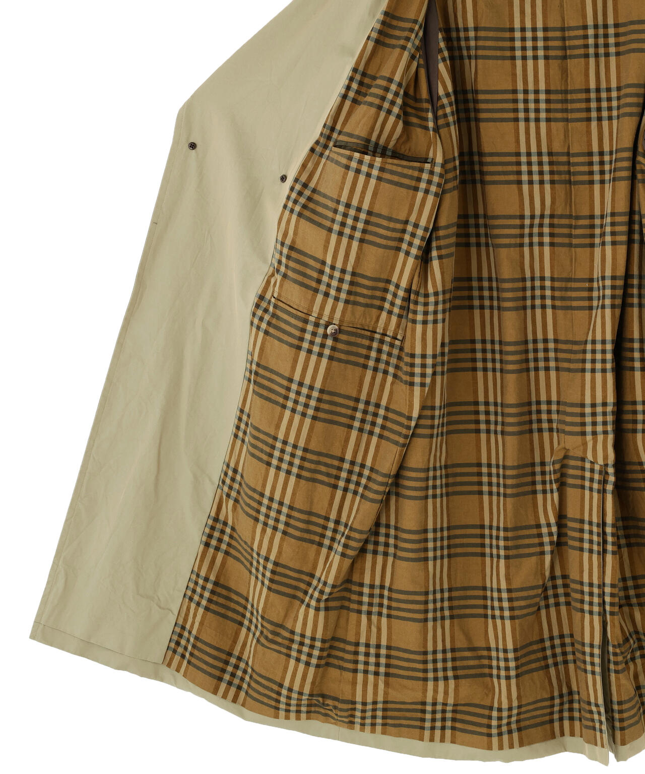 blurhms / COTTON GABARDINE TRENCH COAT