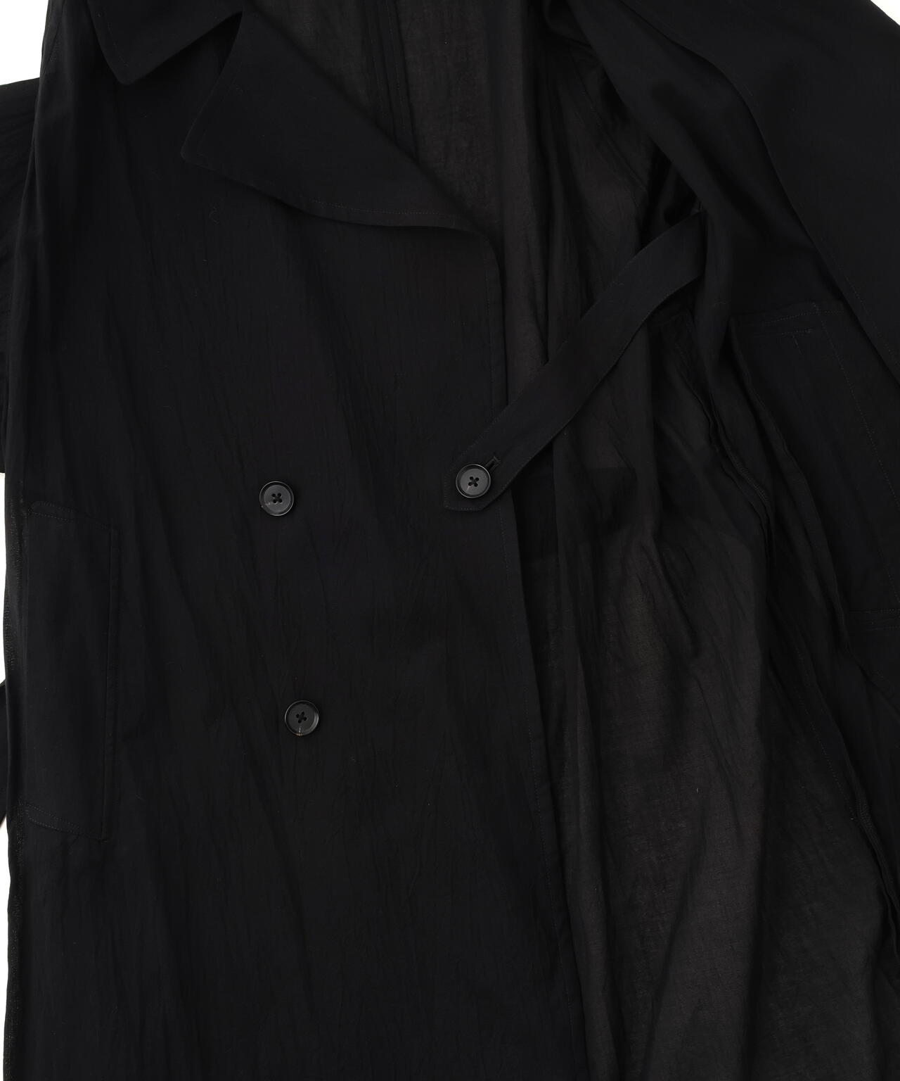 [別注]blurhms / SILK-COTTON VOILE LIGHT TRENCH COAT