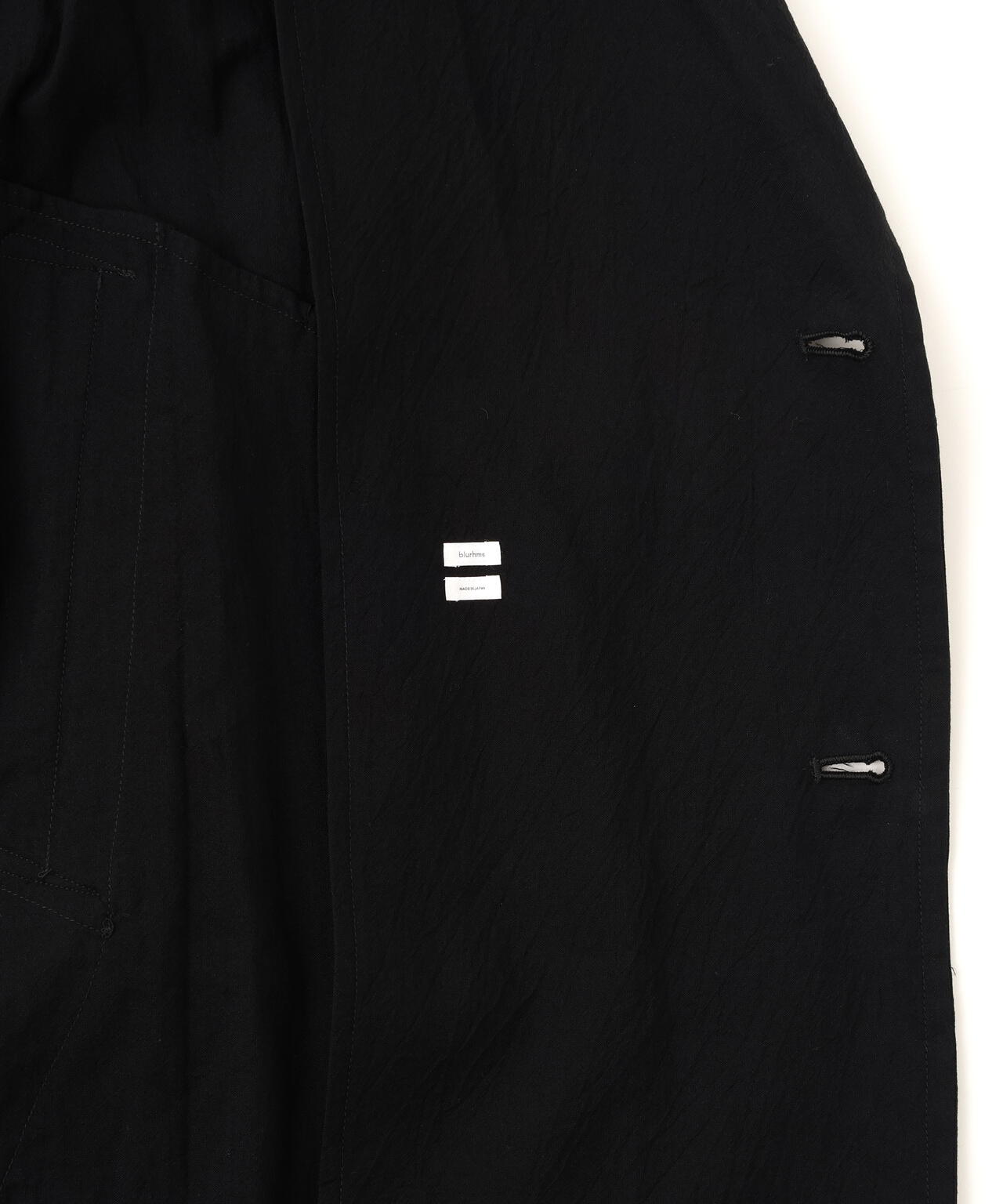 [別注]blurhms / SILK-COTTON VOILE LIGHT TRENCH COAT