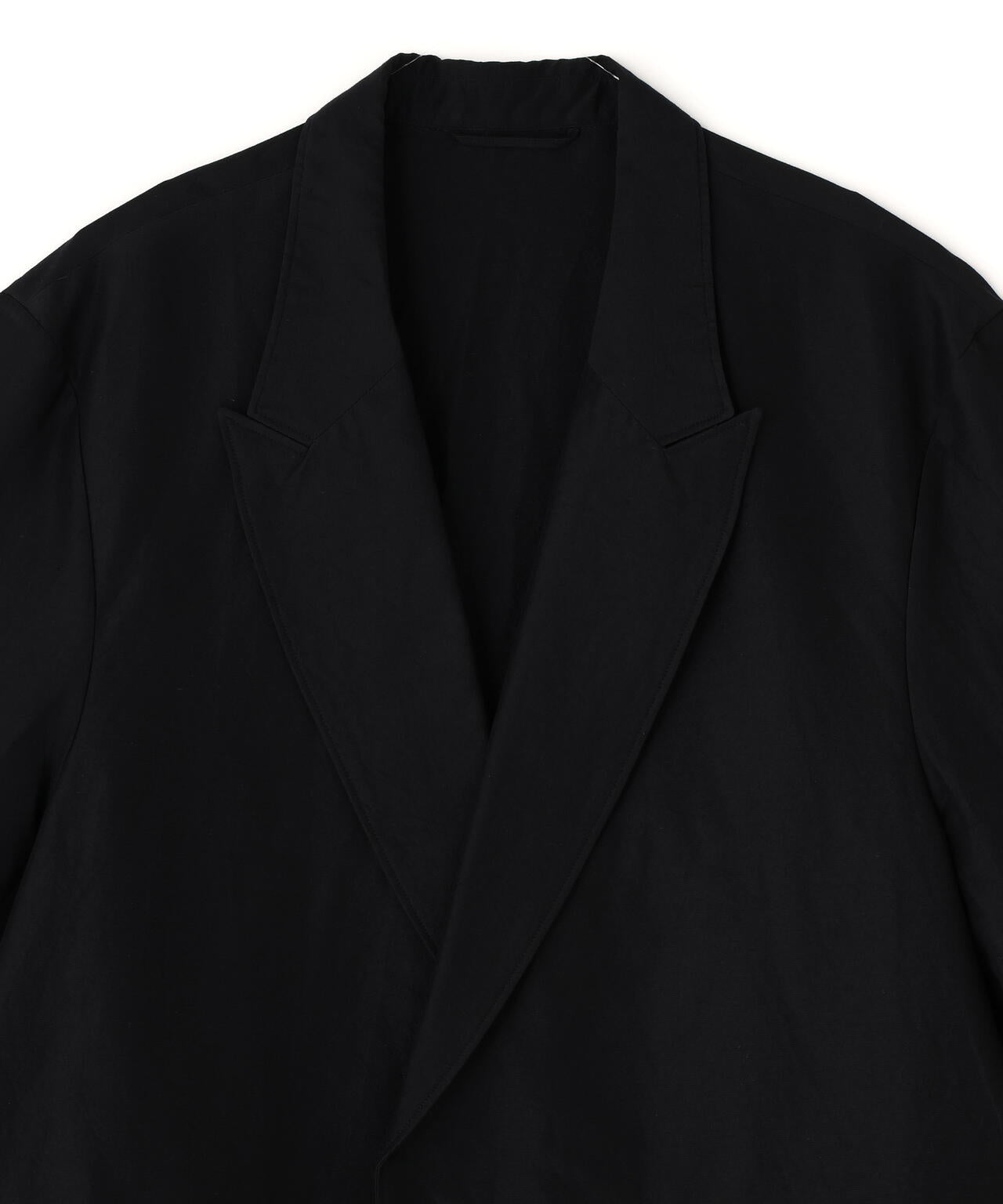 blurhms / SILK WOOL COTTON PEAKED LAPEL CARDIGAN JACKET | THE