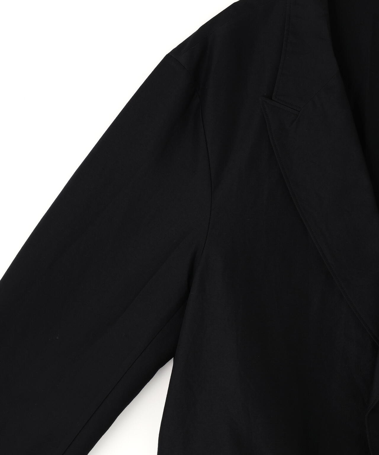 blurhms / SILK WOOL COTTON PEAKED LAPEL CARDIGAN JACKET | THE