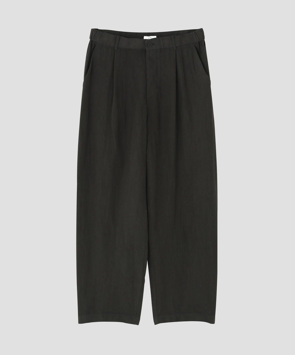 ATON / COTTON LINEN VOILE LOOSE FIT PANTS | THE LIBRARY（ザ ライブ 