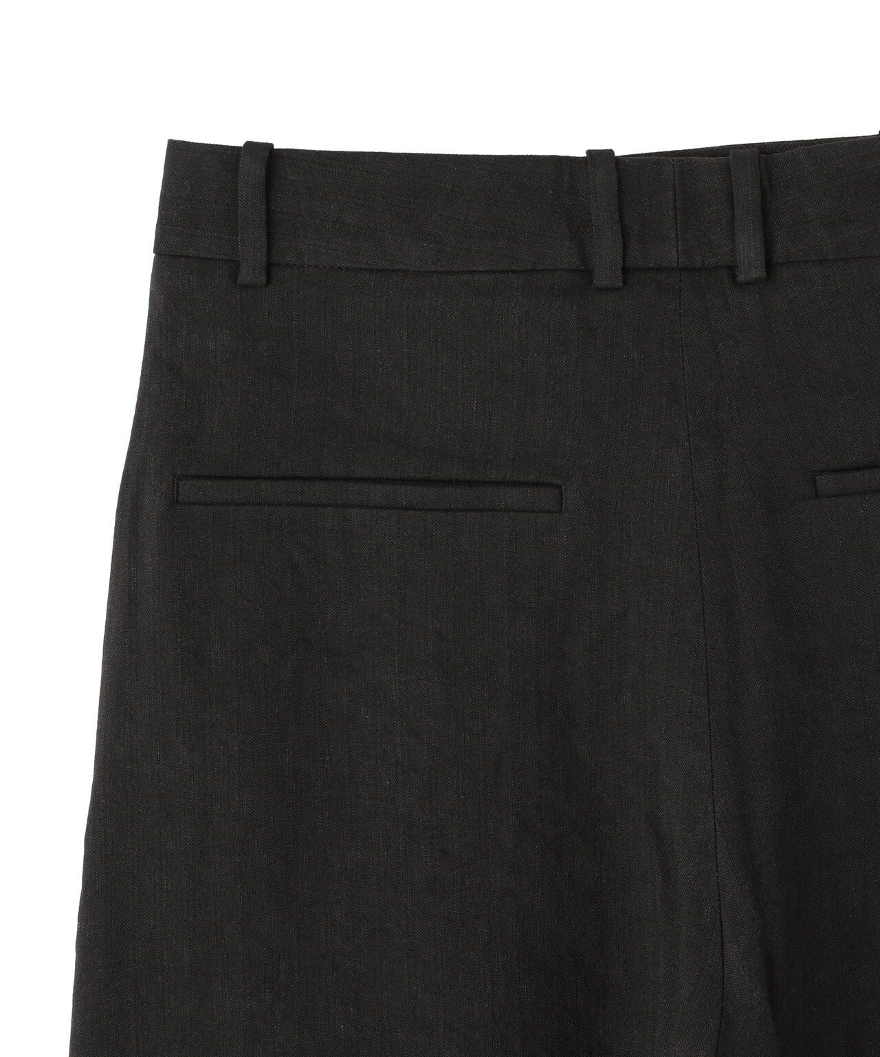 STUDIO NICHOLSON / BROKEN HERRINGBONE DOUBLE PLEAT VOLUME PANT