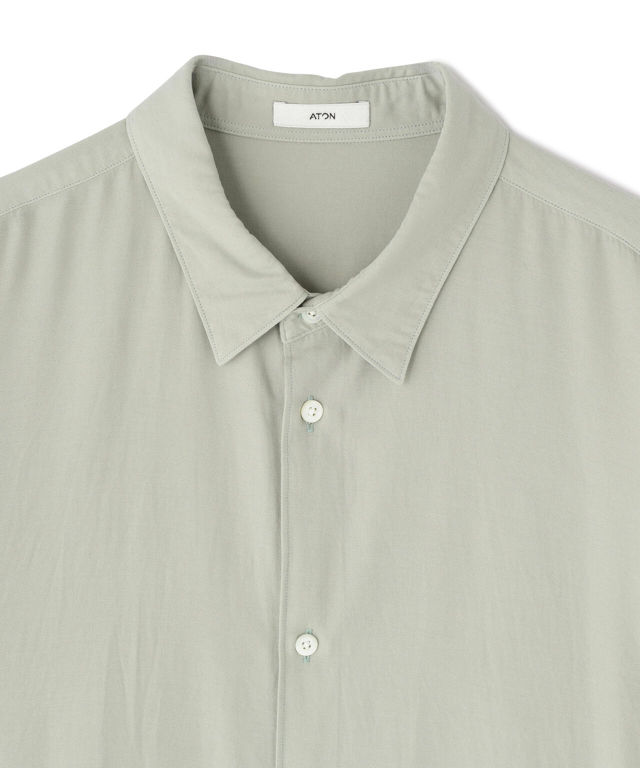 ATON / COTTON SILK VIERA LOOSE FIT SHIRT | THE LIBRARY（ザ ライブ