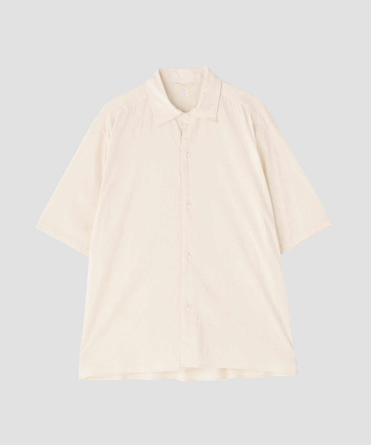 別注]blurhms / COTTON LINEN HALF-SLEEVE SHIRT | THE LIBRARY（ザ
