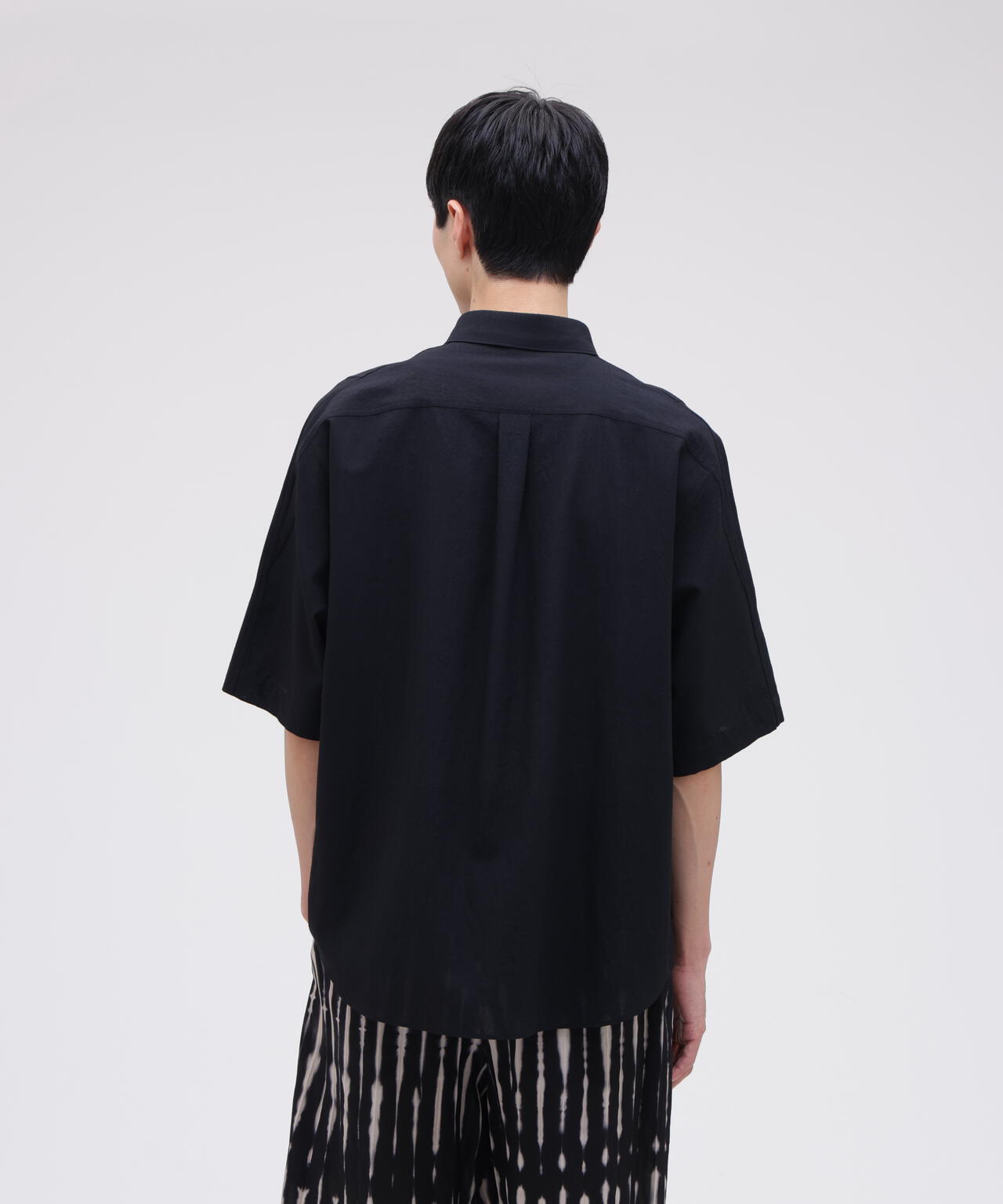 IRENISA / EXTENDED YOKE HALF-SLEEVED SHIRT | THE LIBRARY（ザ