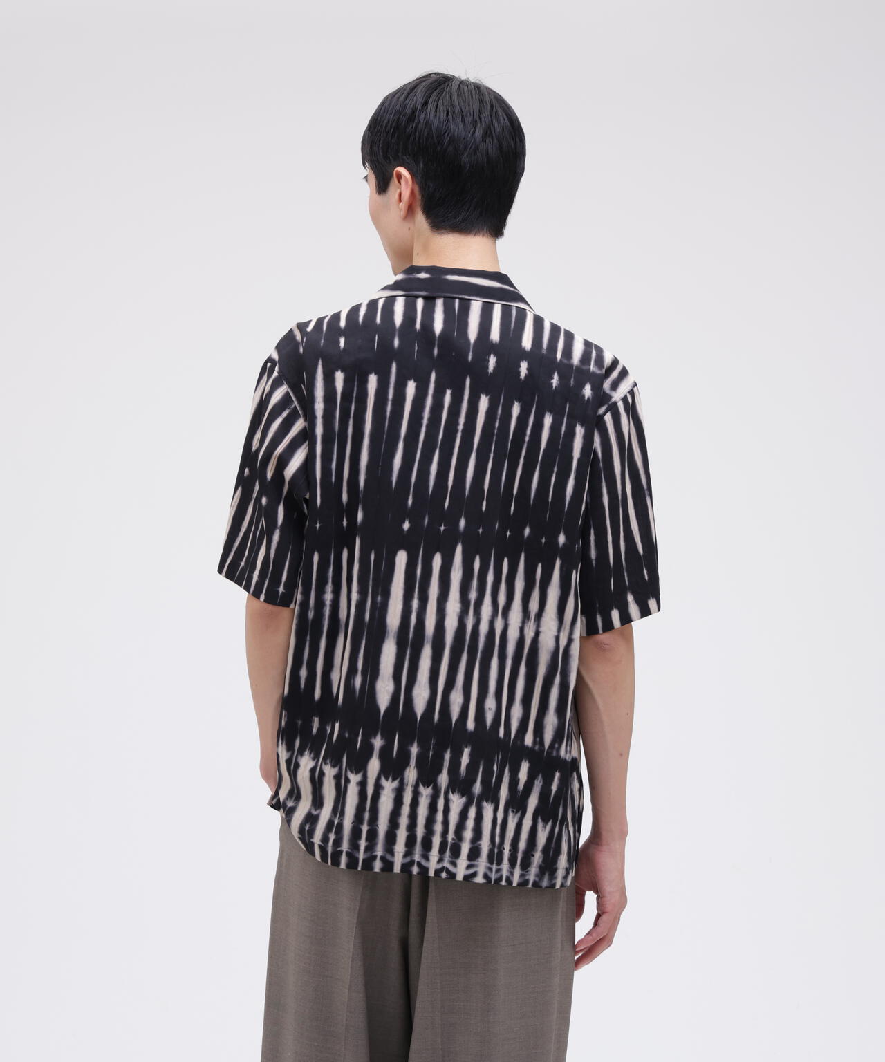 IRENISA / OPEN COLLAR SHORT-SLEEVED SHIRT | THE LIBRARY（ザ ライブ