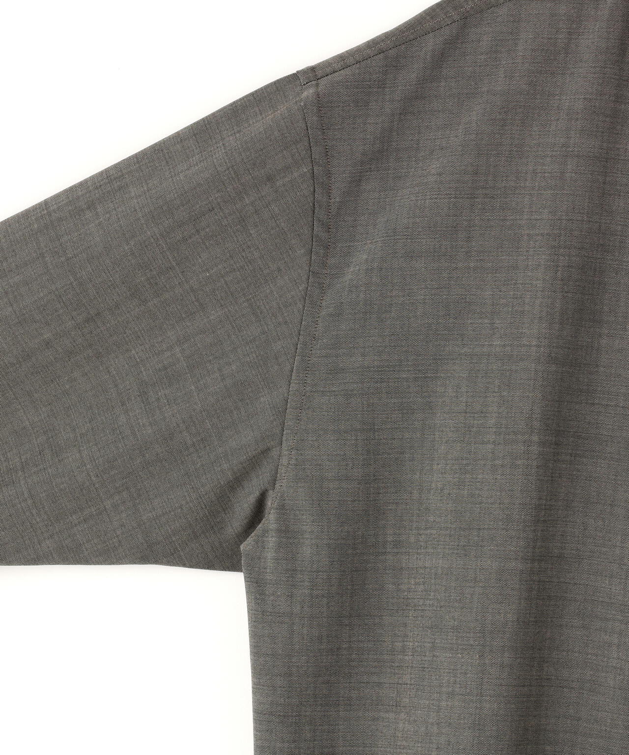 STUDIO NICHOLSON / TROPICAL WOOL GRANDAD COLLAR SHIRT | THE
