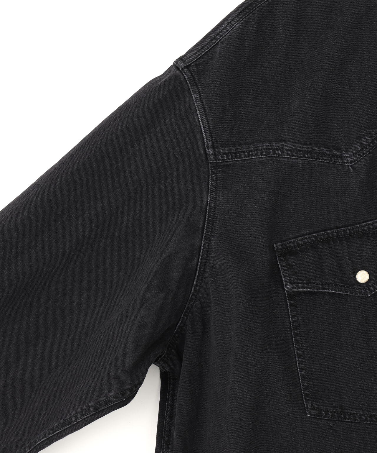 STUDIO NICHOLSON / 8OZ SHIRTING DENIM SHIRT