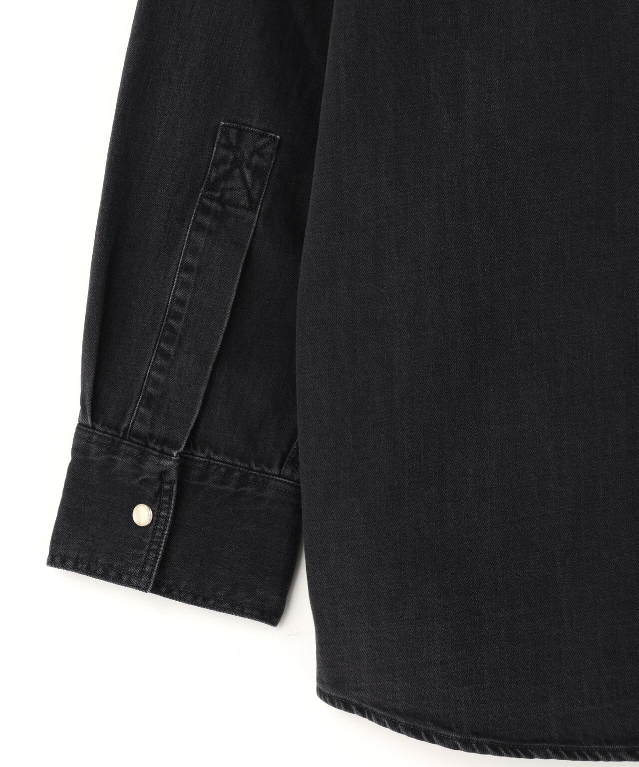 STUDIO NICHOLSON / 8OZ SHIRTING DENIM SHIRT