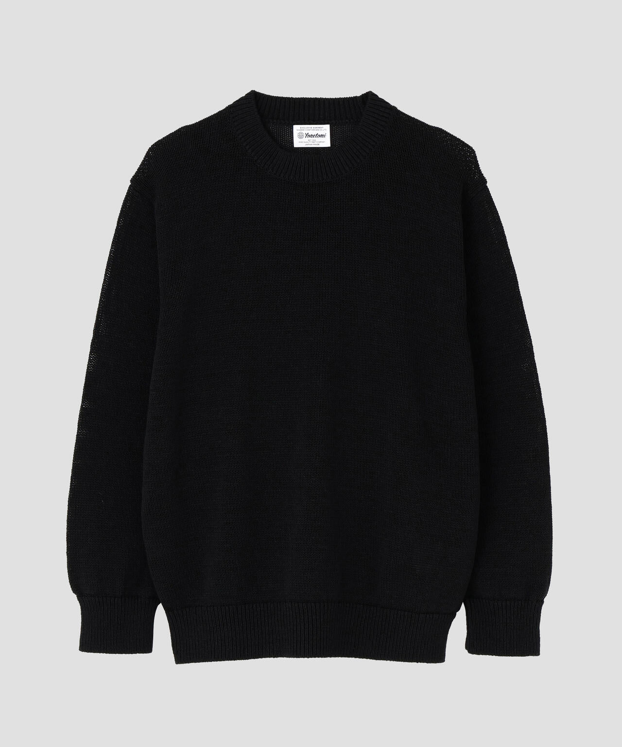 別注]Yonetomi / WASHI COTTON KNIT PULLOVER | THE LIBRARY（ザ