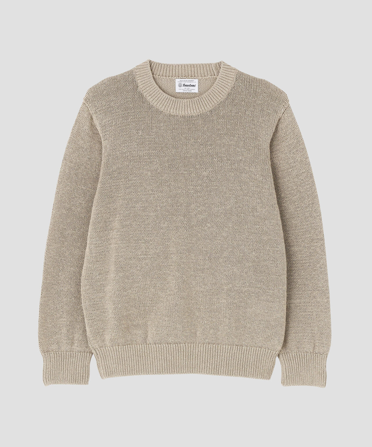 [別注]Yonetomi / WASHI COTTON KNIT PULLOVER