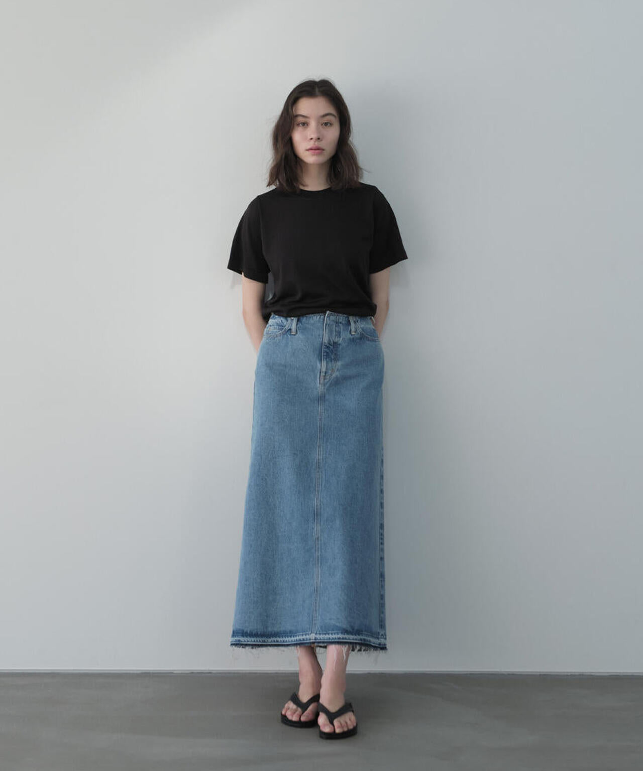 米富繊維 / Yonetomi SILK KNIT TEE 別注]Yonetomi / SILK KNIT TEE | THE LIBRARY（ザ ライブラリー