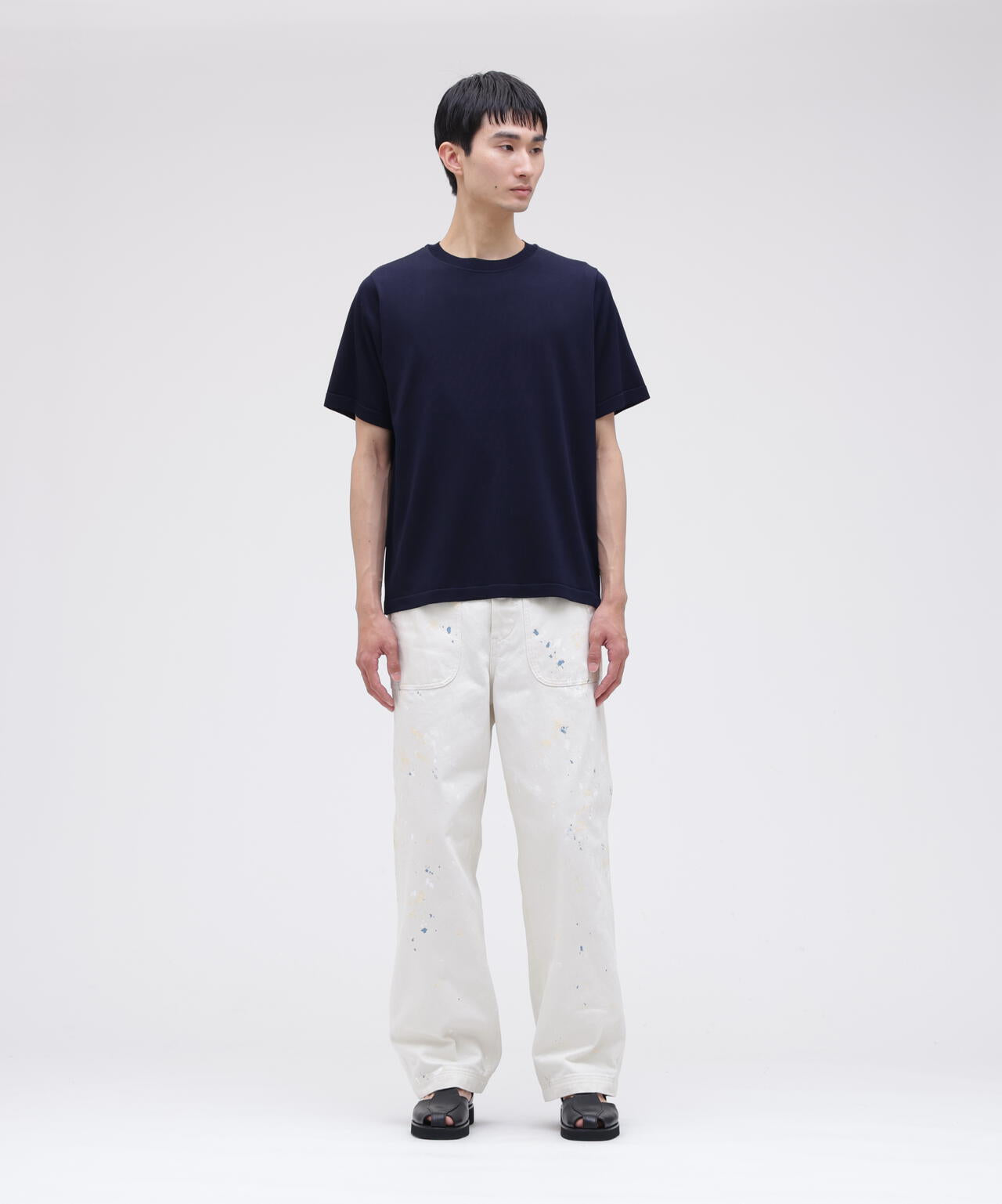 別注]Yonetomi / SILK KNIT TEE | THE LIBRARY（ザ ライブラリー