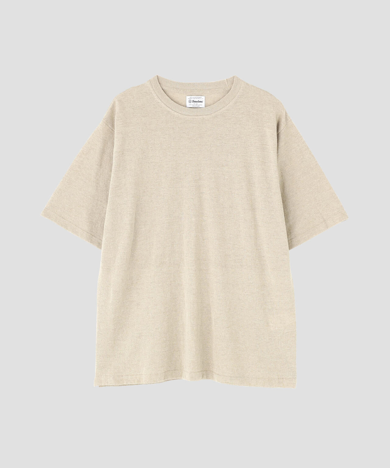 Yonetomi / AMA LINEN KNIT TEE | THE LIBRARY（ザ ライブラリー