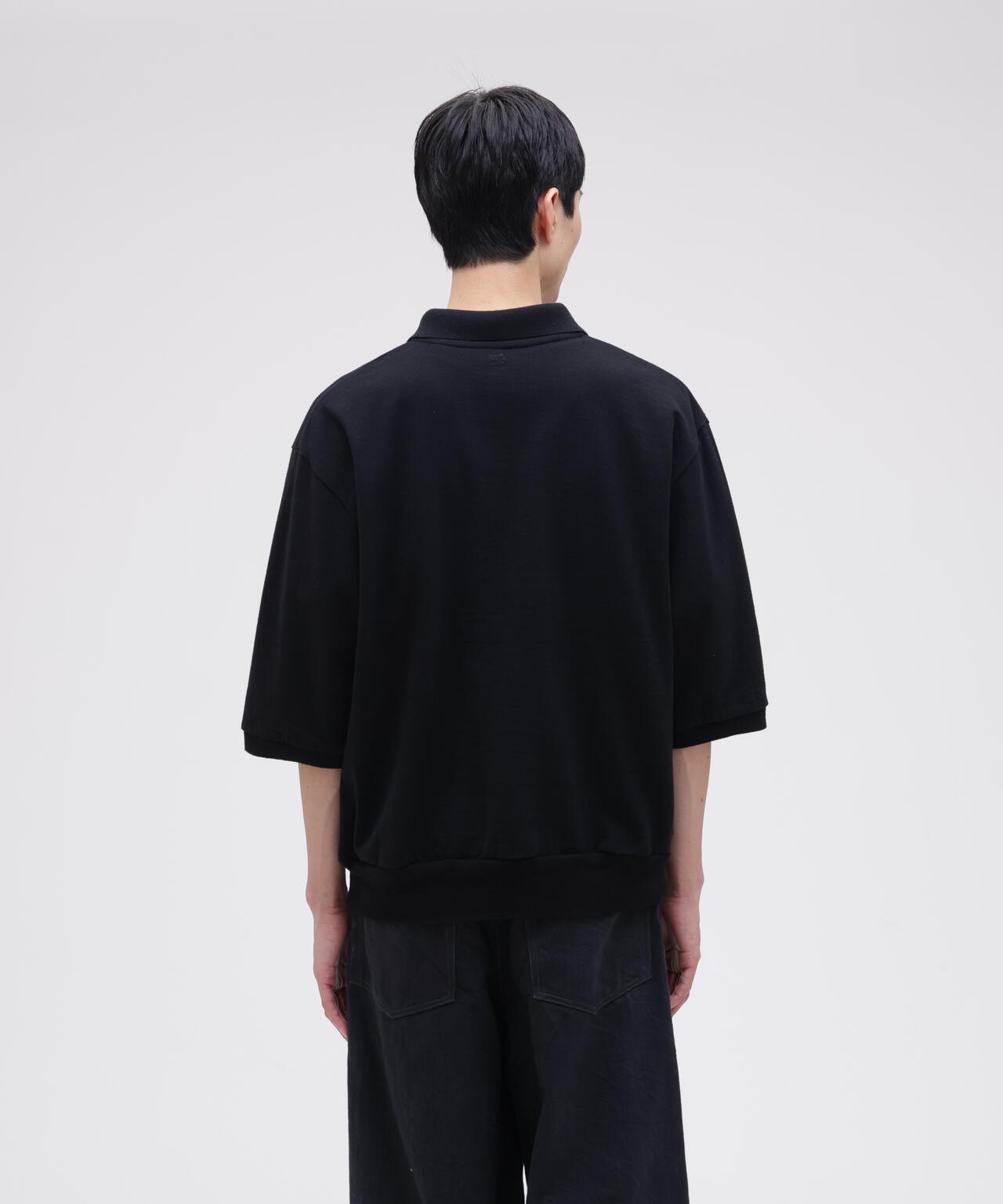blurhms / COTTON SILK NEP SKIPPER CROPPED SLEEVE | THE LIBRARY（ザ