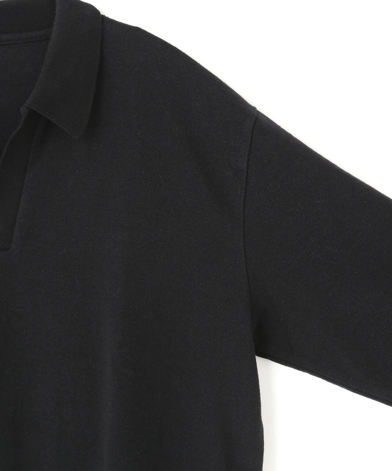 blurhms / COTTON SILK NEP SKIPPER CROPPED SLEEVE