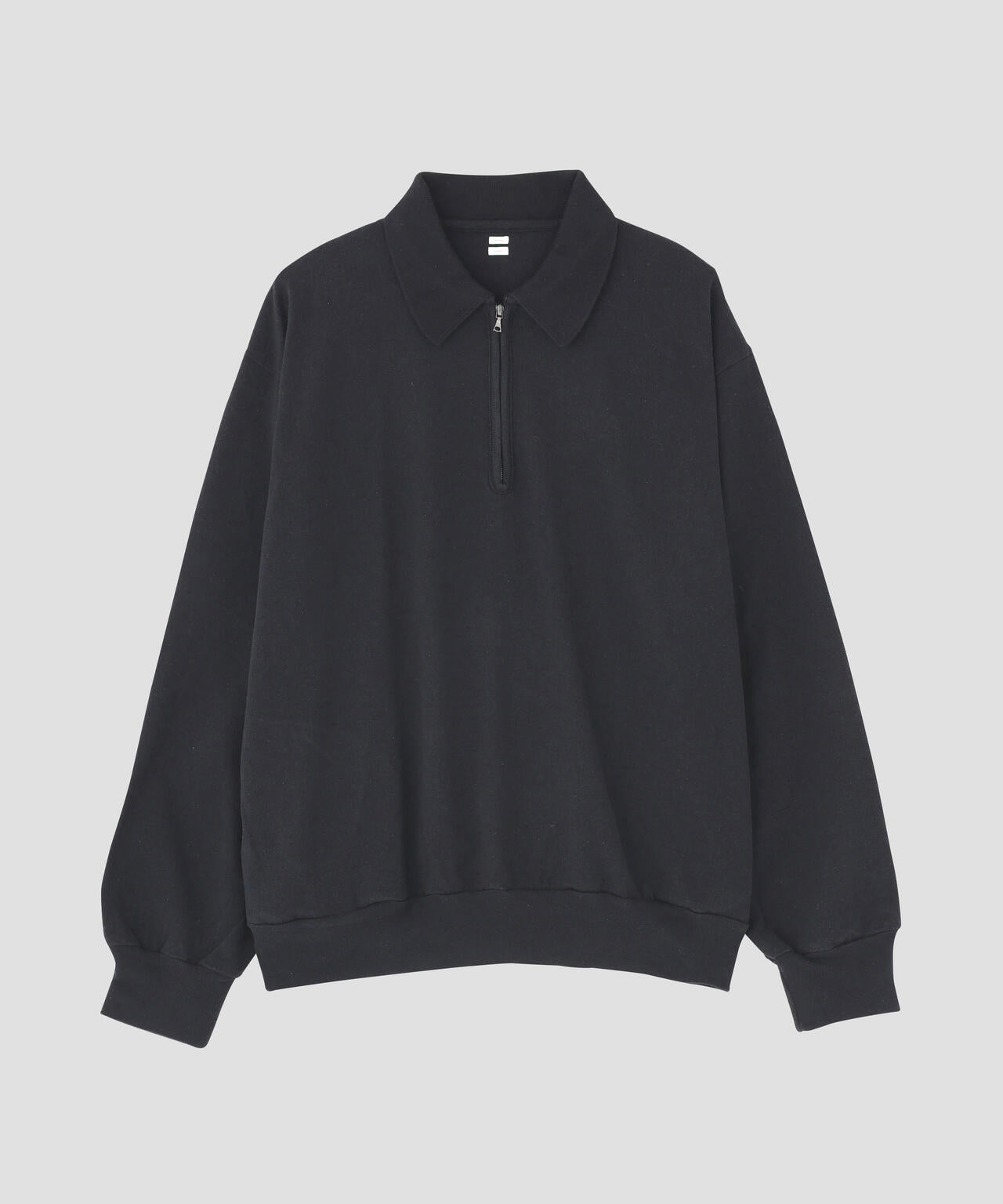blurhms / COTTON SILK NEP HARF-ZIP PULLOVER | THE LIBRARY（ザ