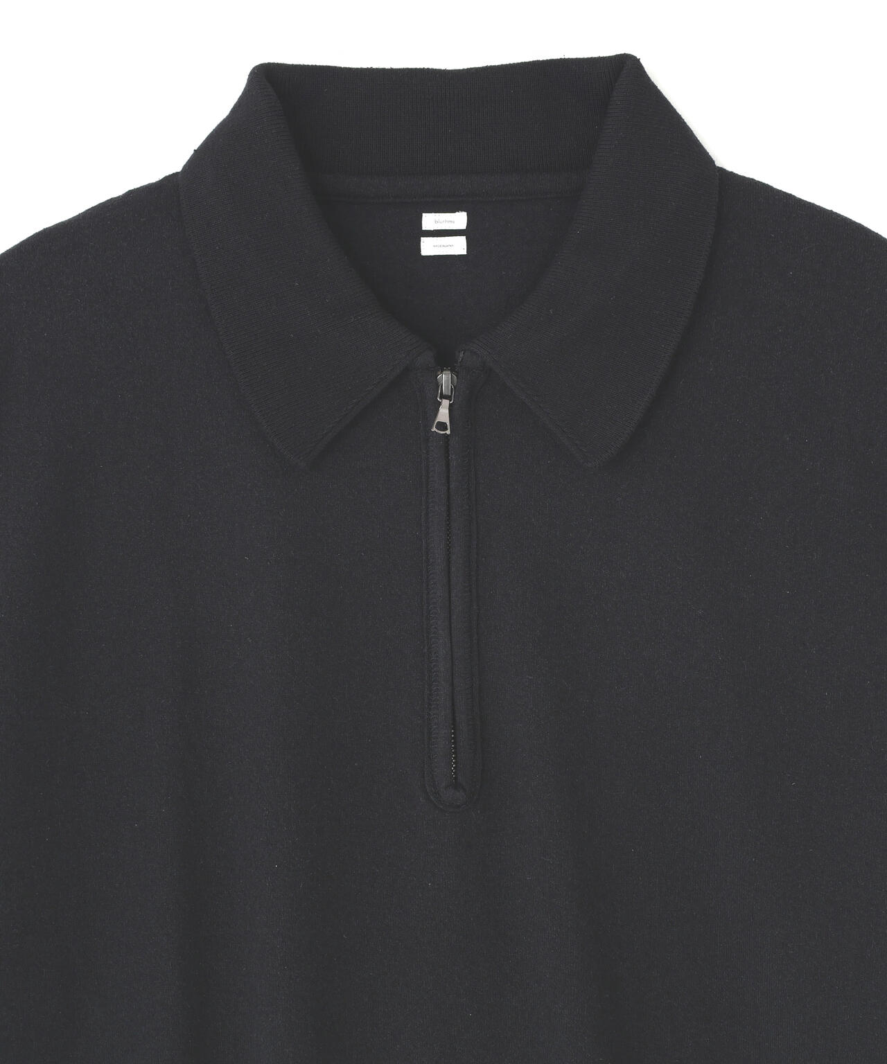 blurhms / COTTON SILK NEP HARF-ZIP PULLOVER | THE LIBRARY（ザ