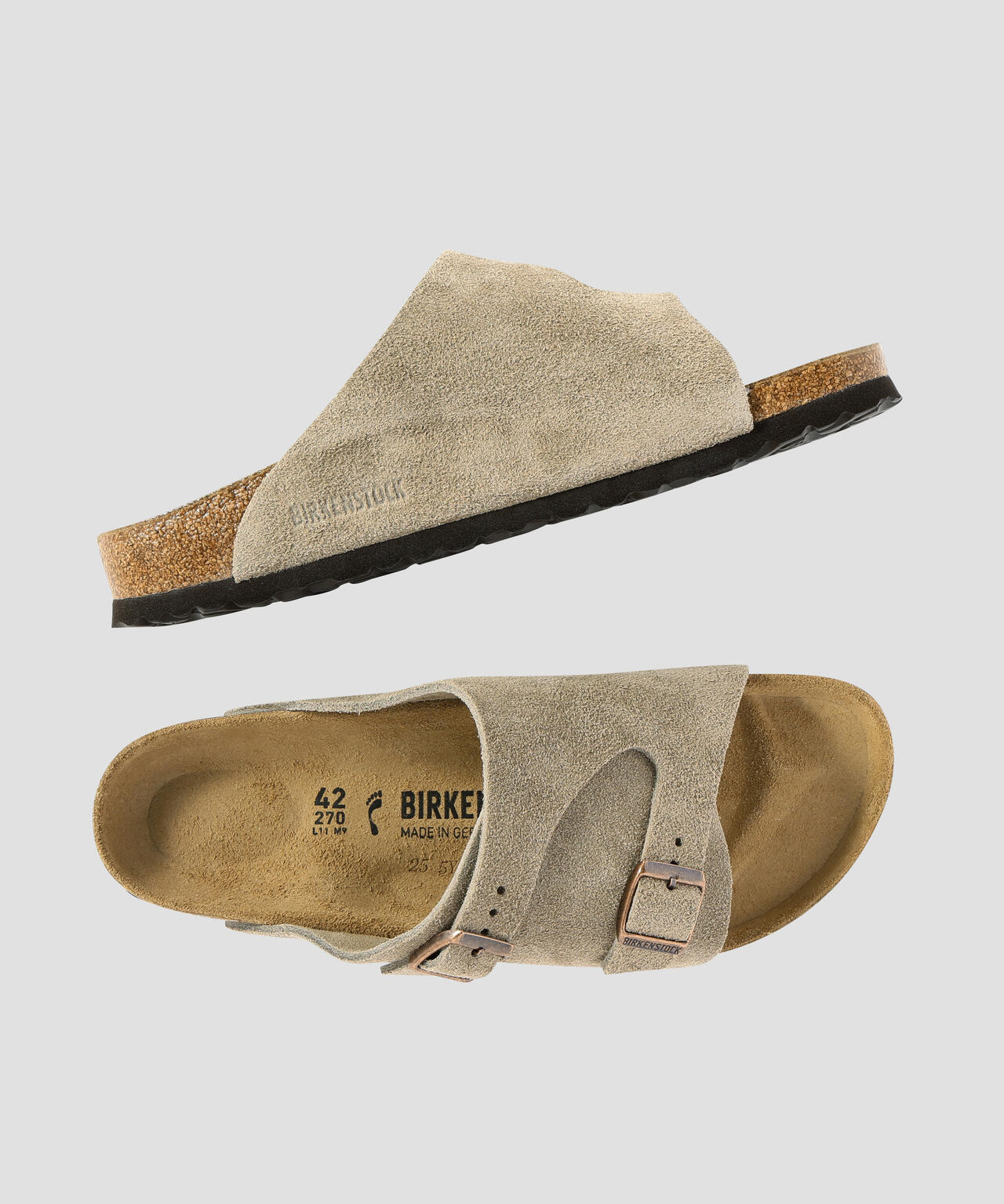 BIRKENSTOCK / Zürich LEVE TAUPE NARROW MEN | THE LIBRARY（ザ