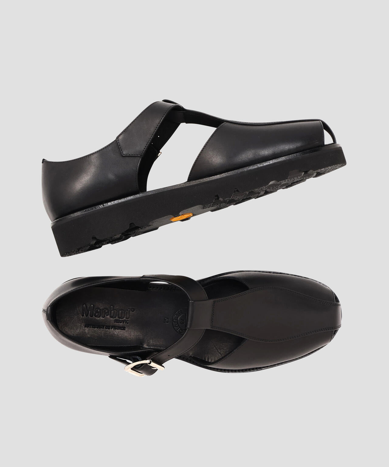 ★未使用品★Marbor （マルボー）レザーサンダル Marbot / GURKHA SANDALS | THE LIBRARY（ザ ライブラリー） ｜【公式