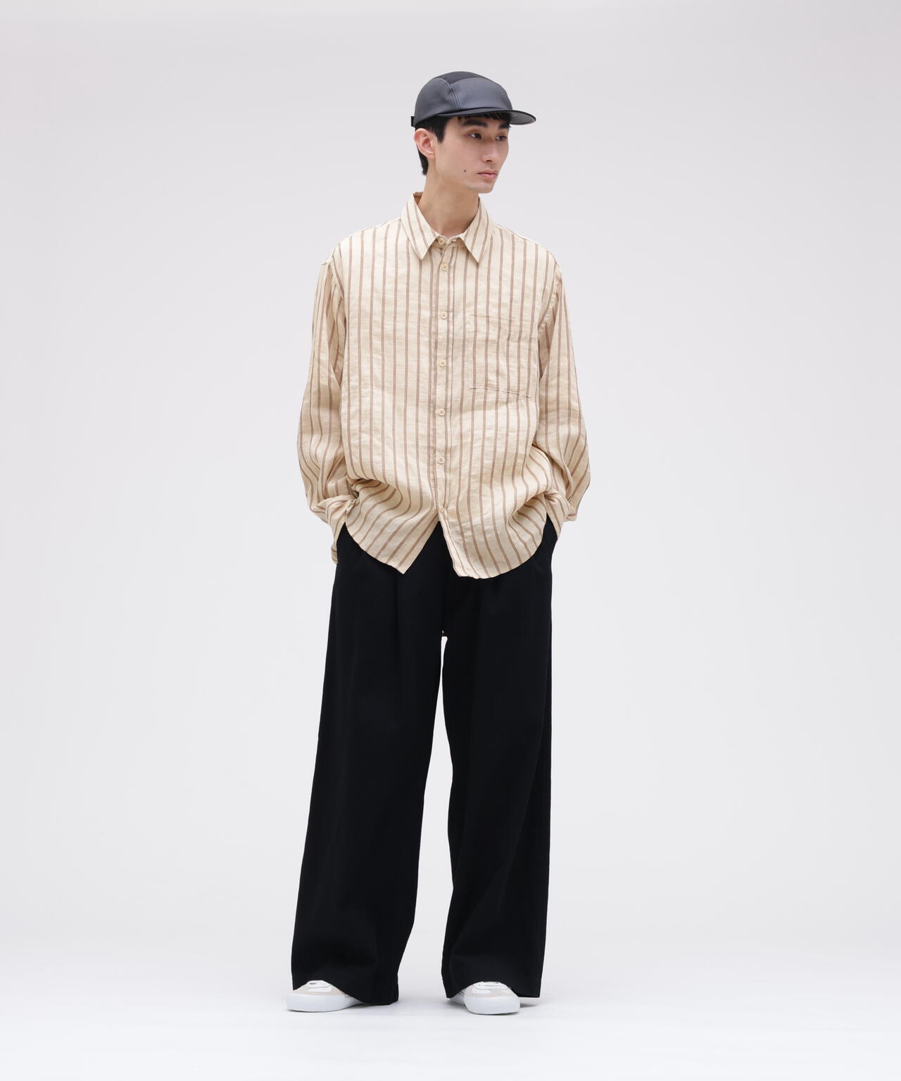 KIJIMA TAKAYUKI / PARAFFIN DUCK & GOAT SKIN JET CAP | THE LIBRARY