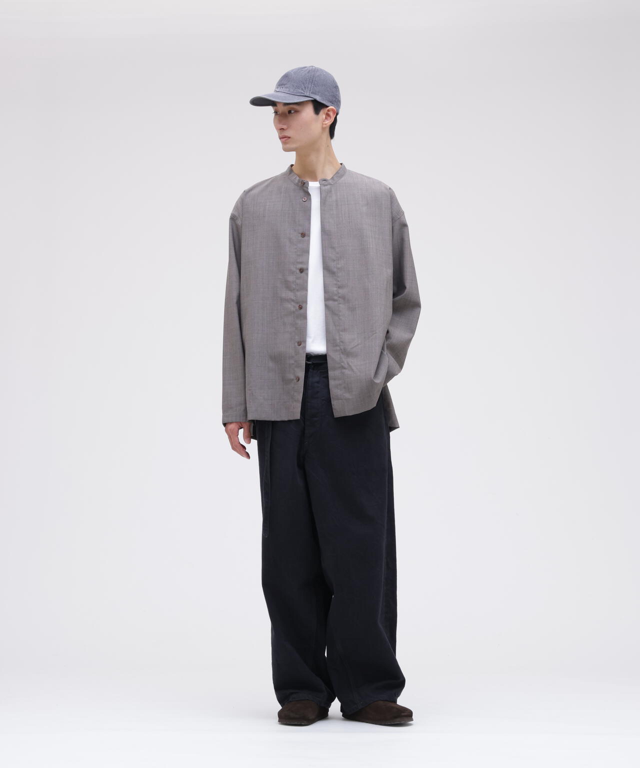 KIJIMA TAKAYUKI / SLAB DENIM 6PANEL CAP | THE LIBRARY（ザ ライブ