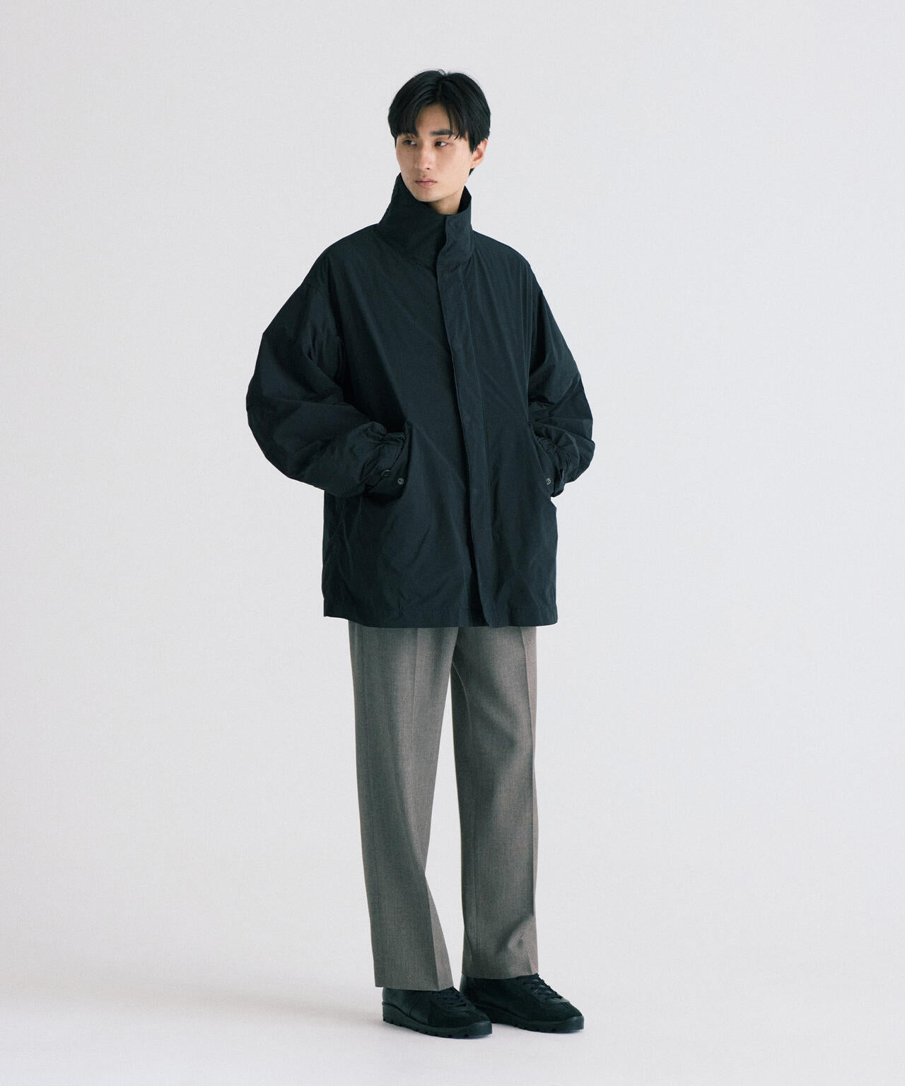 ATON / AIR WEATHER SHORT MODS COAT | THE LIBRARY（ザ ライブラリー