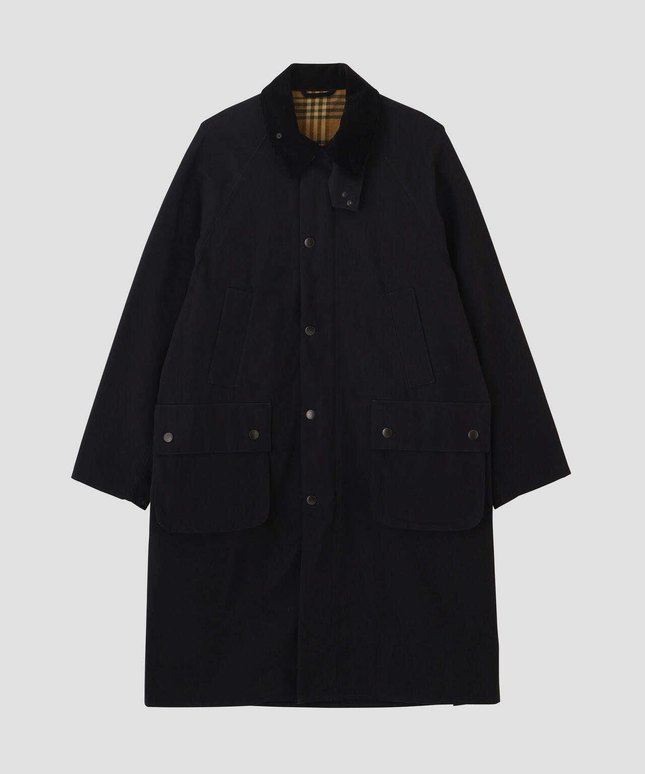 blurhms / HARD TWIST GABARDINE RIDING COAT
