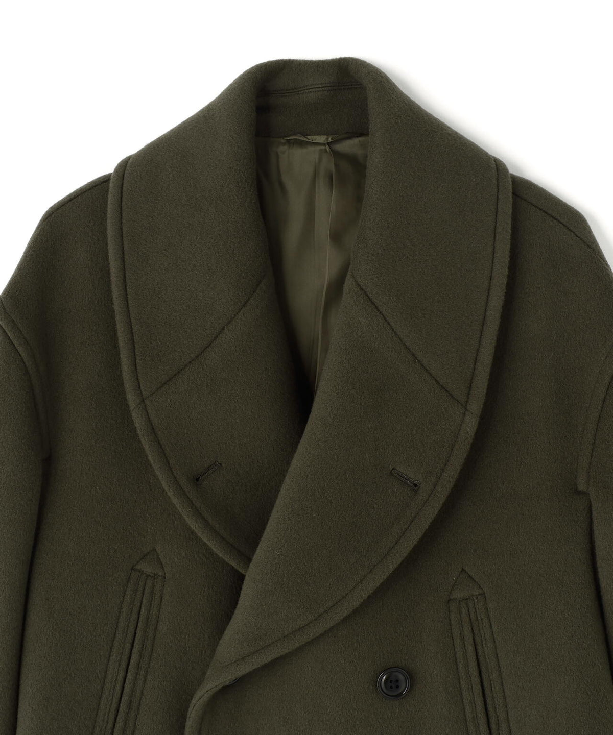 blurhmsROOTSTOCK / WOOL MELTON MACKINAW COAT MEN