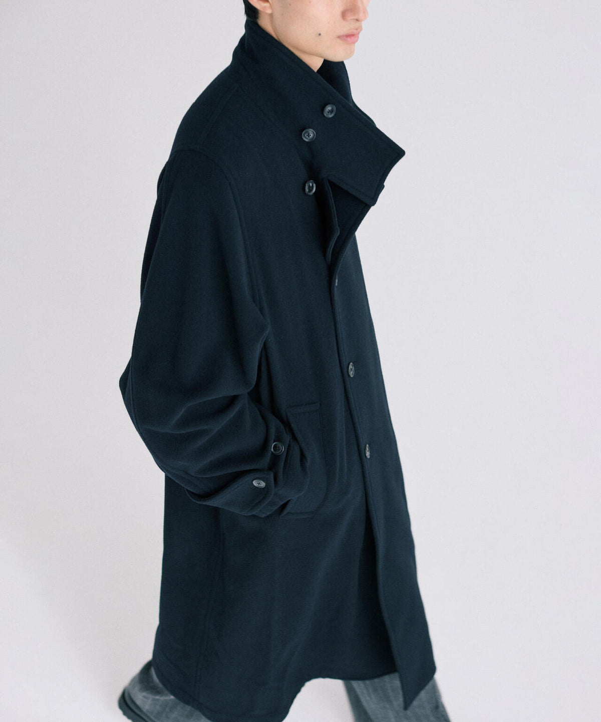 IRENISA / STAND-COLLAR COAT