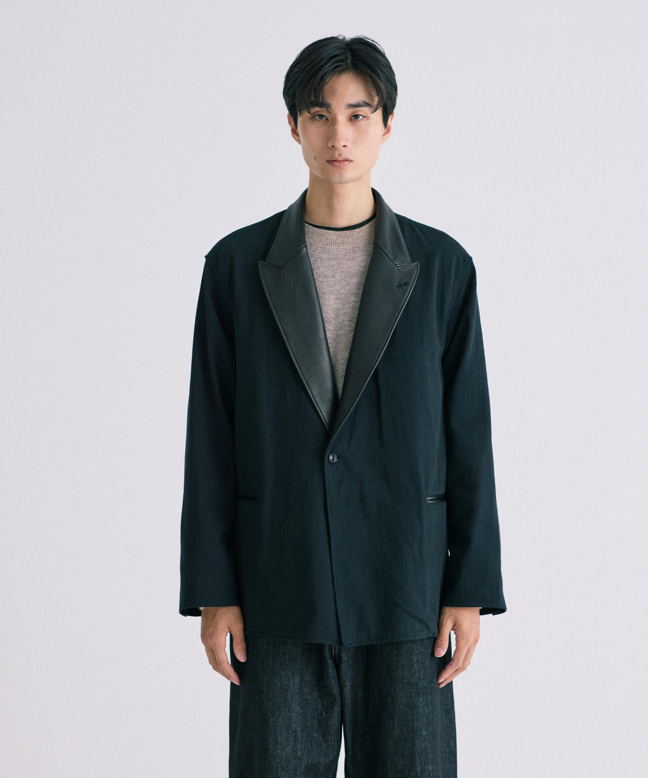 blurhms / DENIM-LEATHER JACKET MEN | THE LIBRARY（ザ ライブラリー