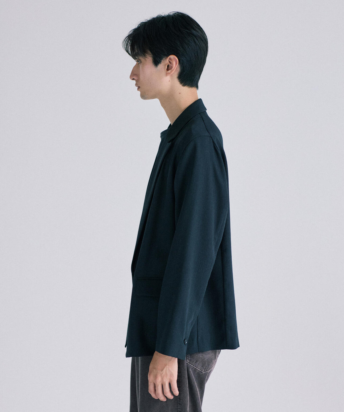 IRENISA / DOUBLE-BREASTED RELAX SHOULDER JACKET