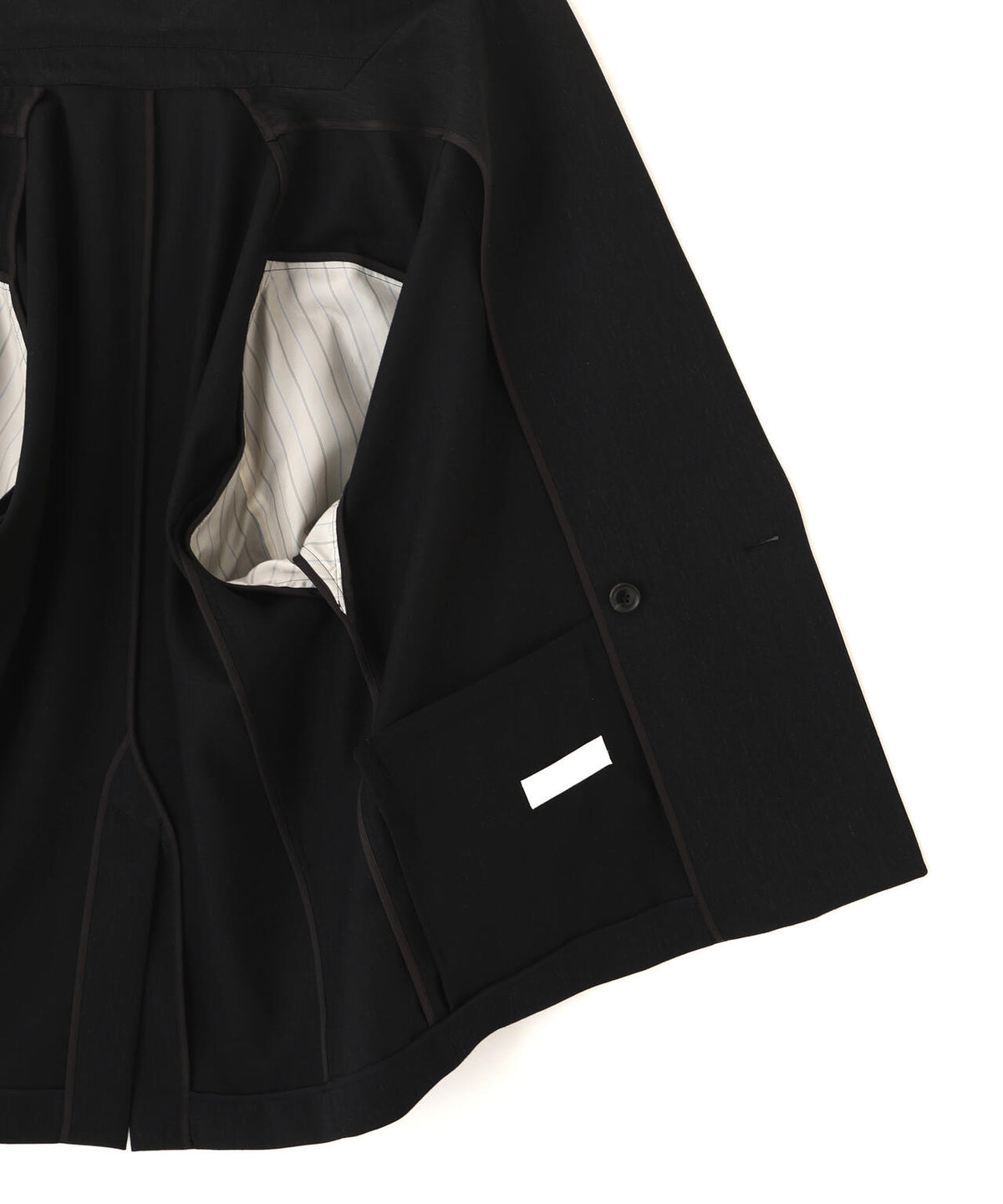 IRENISA / DOUBLE-BREASTED RELAX SHOULDER JACKET
