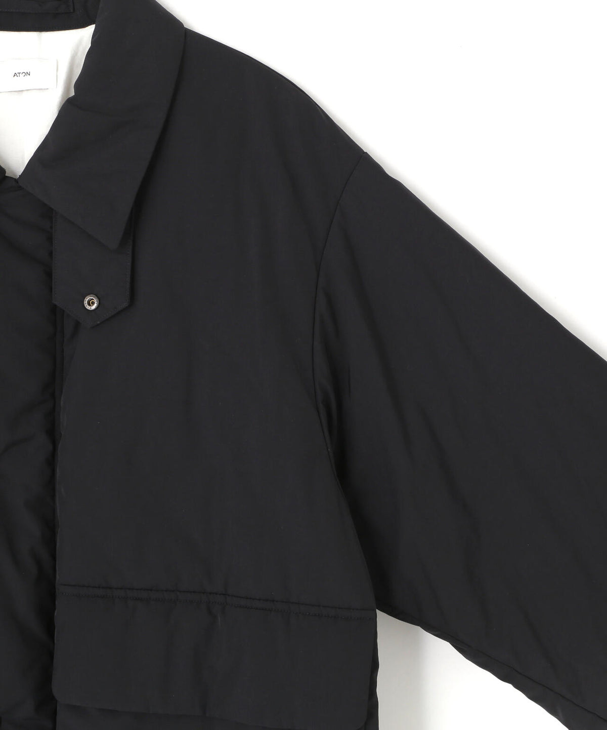 ATON / TWIST NYLON TAFTA PADDED JACKET