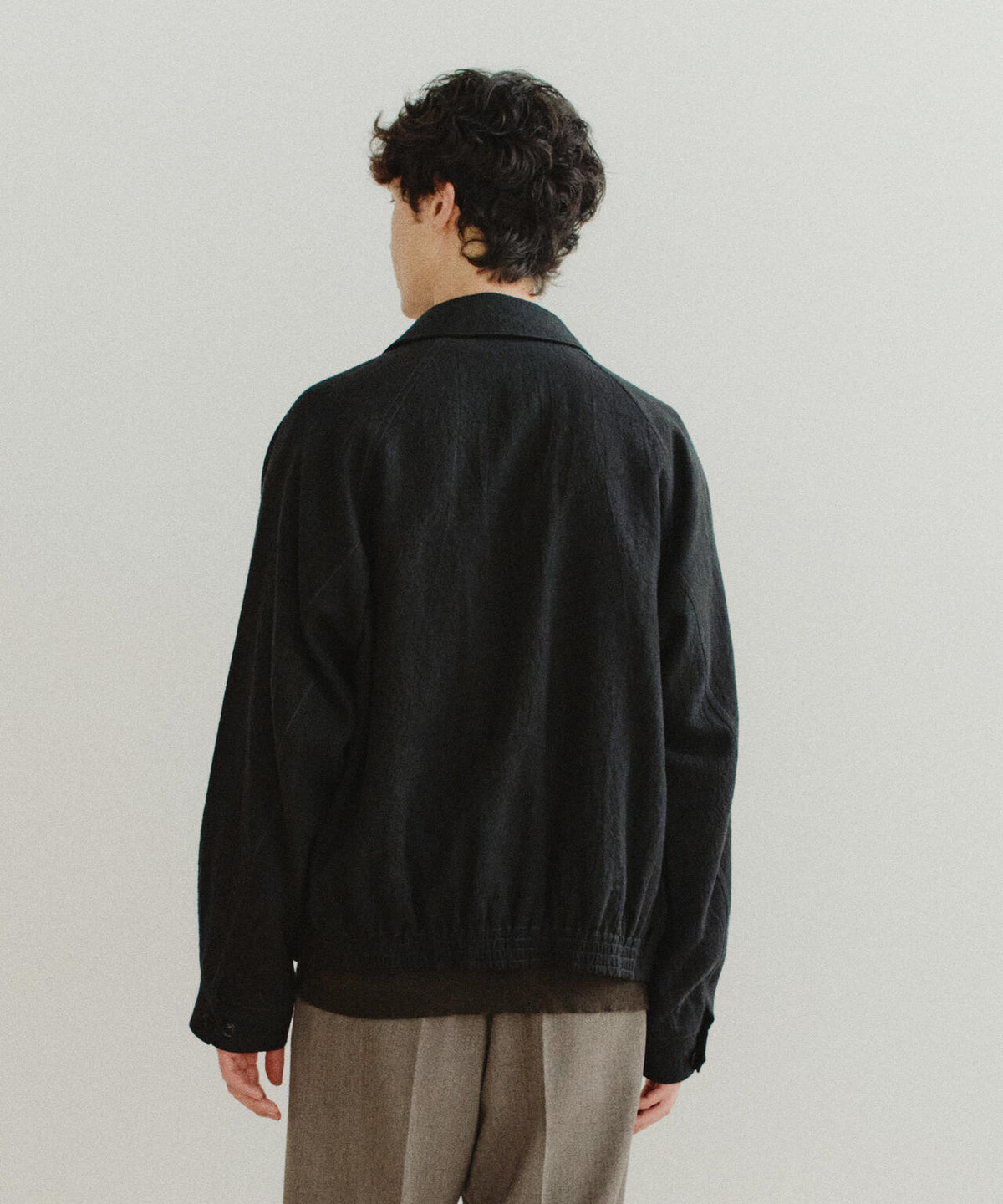 [別注] blurhmsROOTSTOCK /  RAMIE LINEN WOOL SPORTS JACKET