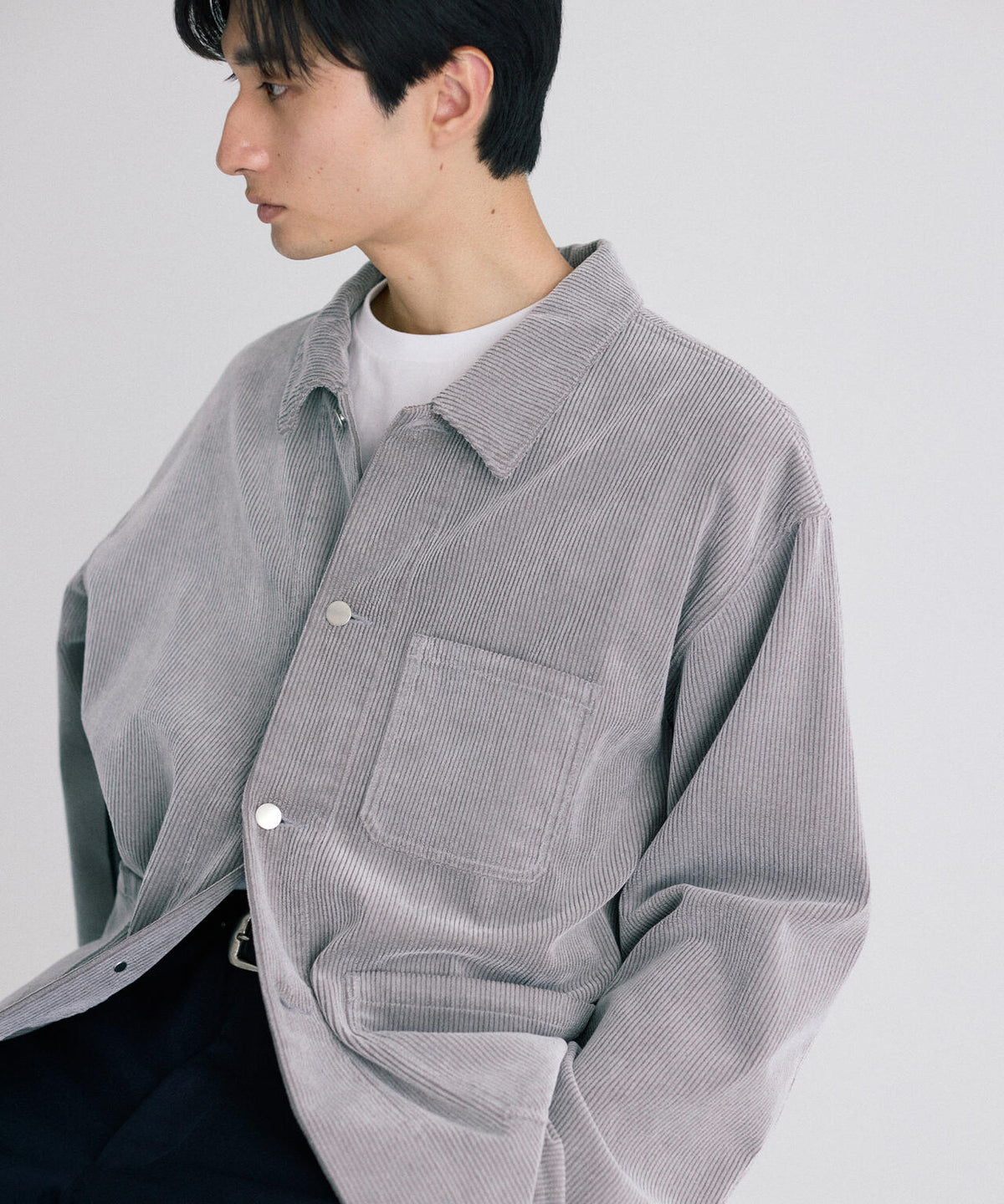 REVERBERATE / FLOCKY CORDUROY WORK JACKET