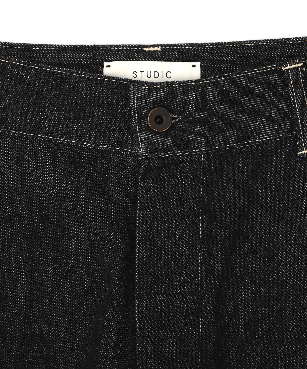 STUDIO NICHOLSON / JAPANESE DENIM CURVED LEG JEAN