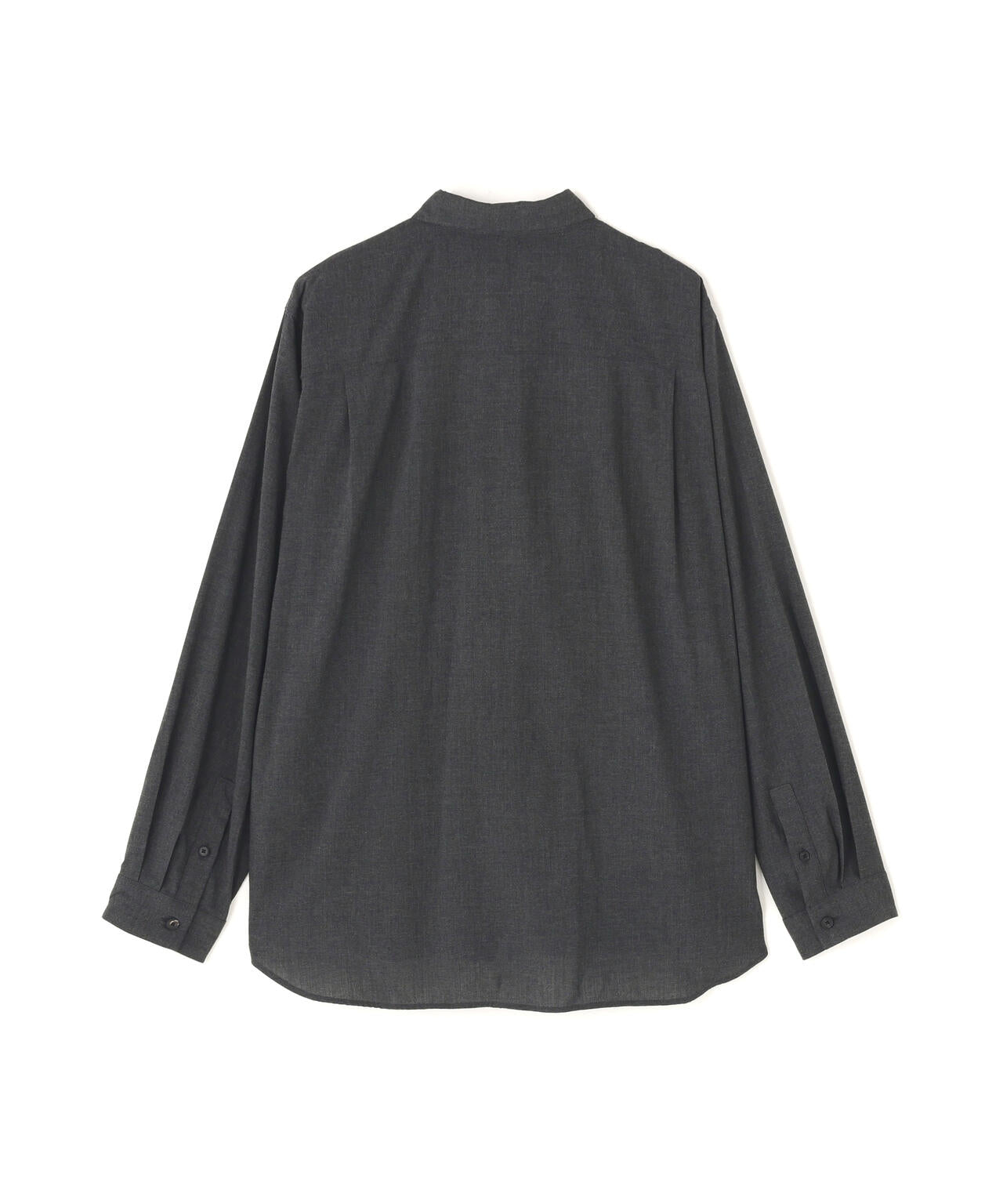 ATON / WOOL RAYON WASHER LOOSE FIT SHIRT