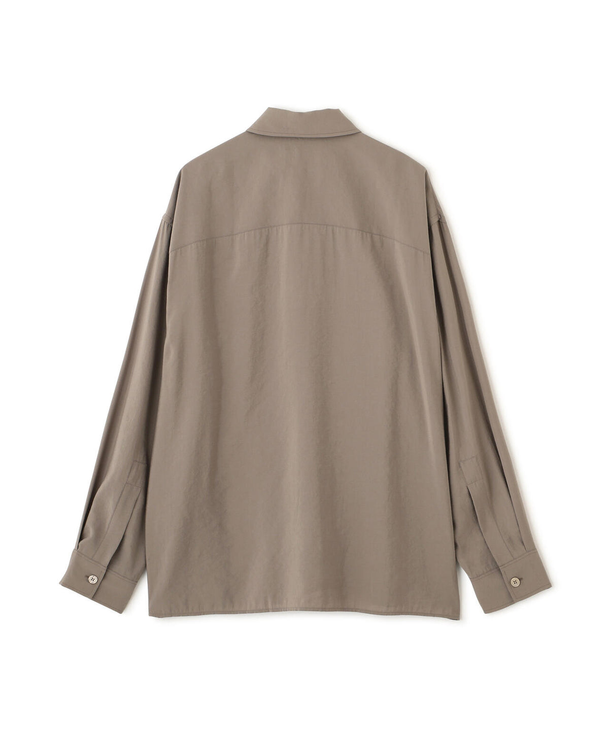 STUDIO NICHOLSON / POWDER HANDLE MODAL OVERSIZED PATCH POCKET SHIRT