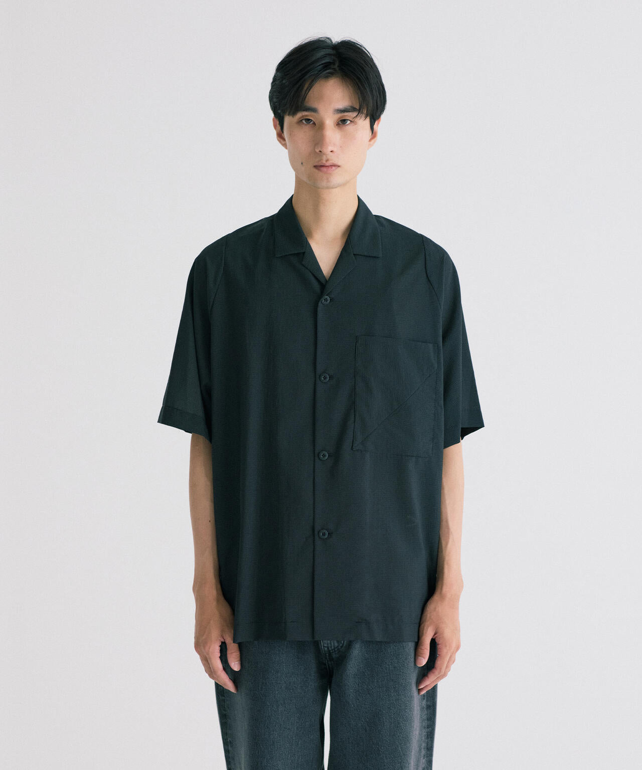 トップス TEATORA CAMBRIAN SHIRT S/S GG 26ss TEATORA / GEOGRAM CAMBRIAN SHIRT S/S GG | THE LIBRARY（ザ ライブ