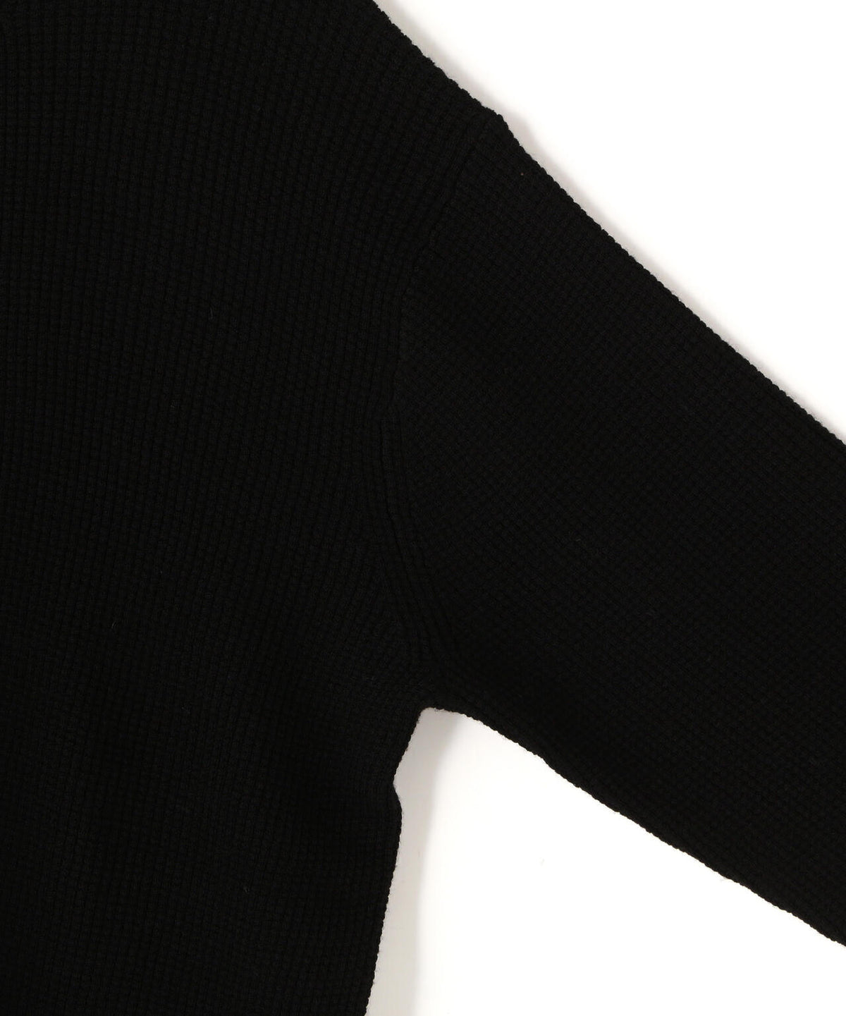 STUDIO NICHOLSON / CASHMERE WAFFLE HENLEY JUMPER MEN