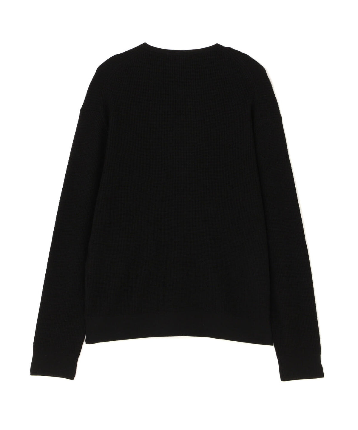 STUDIO NICHOLSON / CASHMERE WAFFLE HENLEY JUMPER MEN