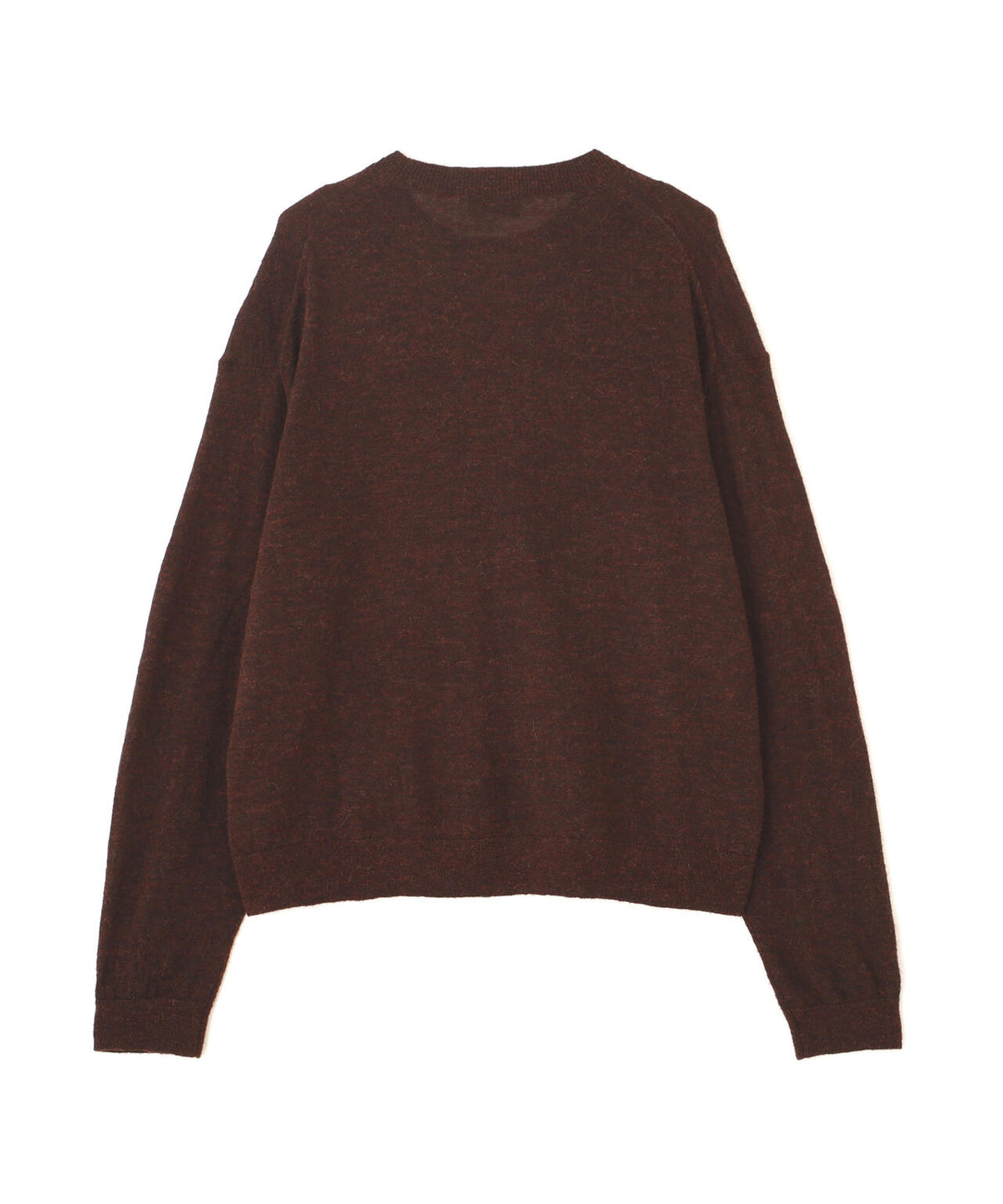 STUDIO NICHOLSON / FINE ALPACA 12GG SLIM FIT CREW NECK