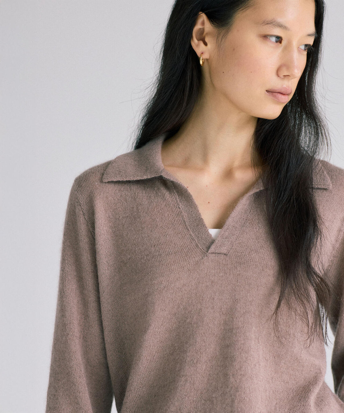 Yonetomi / [UNISEX] SUPER KID MOHAIR COTTON KNIT PULL OVER