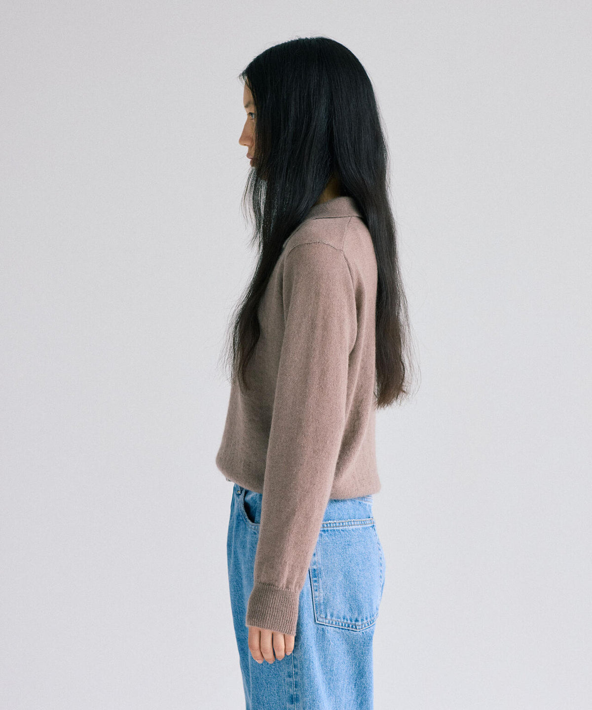 Yonetomi / [UNISEX] SUPER KID MOHAIR COTTON KNIT PULL OVER